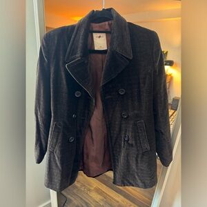 Made in France chocolate brown blazer 🍫